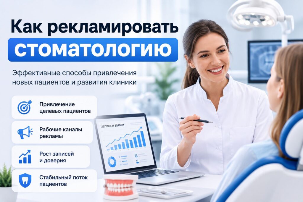 С чего начать продвижение стоматологии